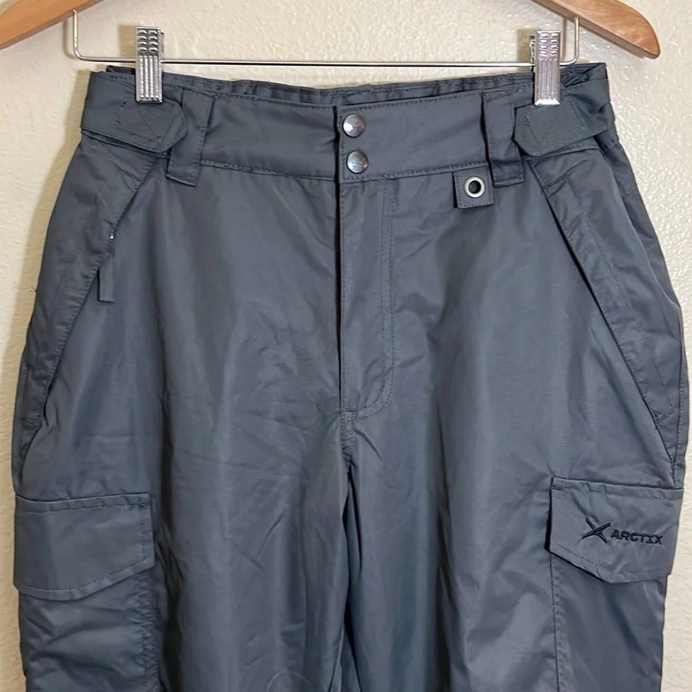 Arctix Grey Cargo Winter Ski Snowboard Waterproof Pants